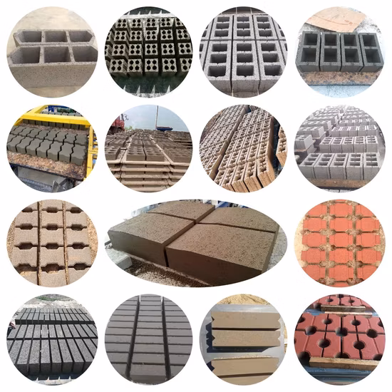 Qt5-15 High Performance Concrete Sand Cement Automatic Concrete Block Maker