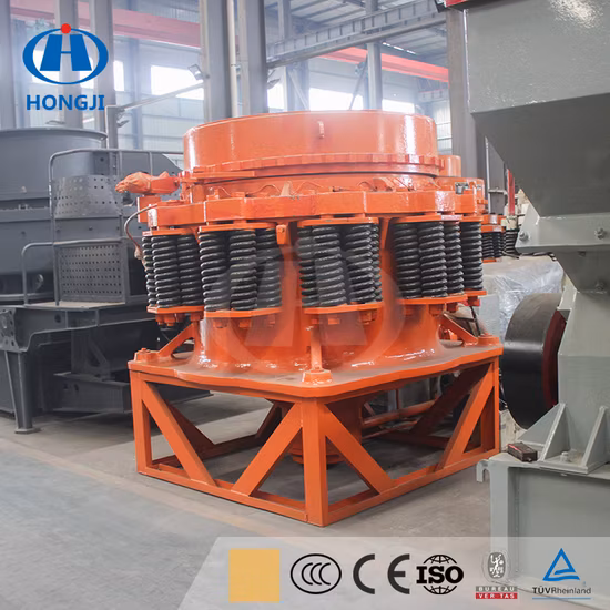 골재 철 금광석 암석 스프링 Symons 콘 크러셔